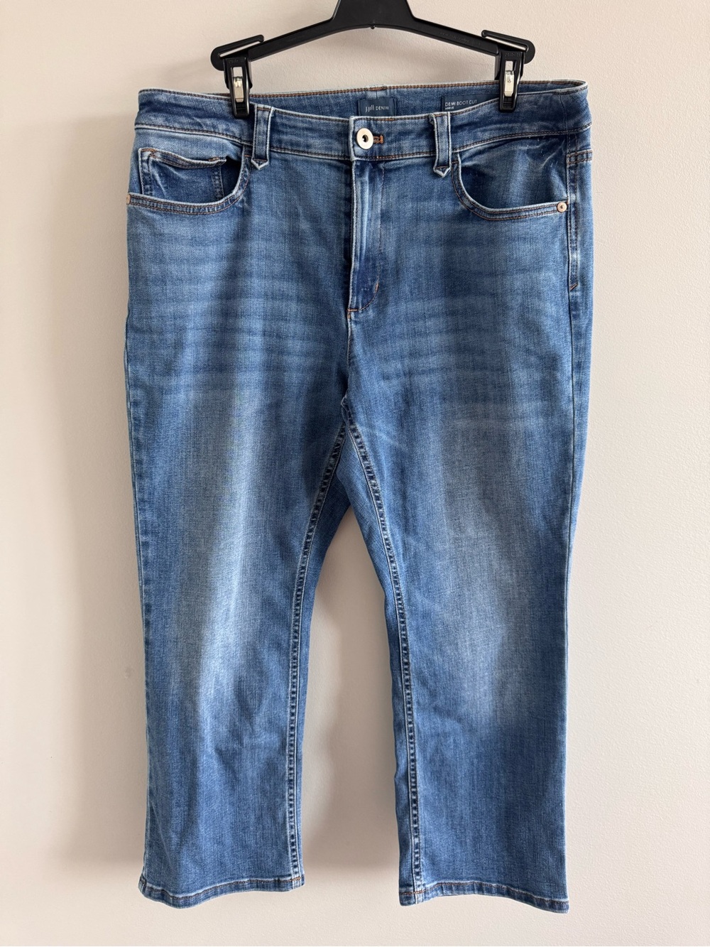J. Jill denim‎ Demi Boot cut jeans Women's 12 petite J3